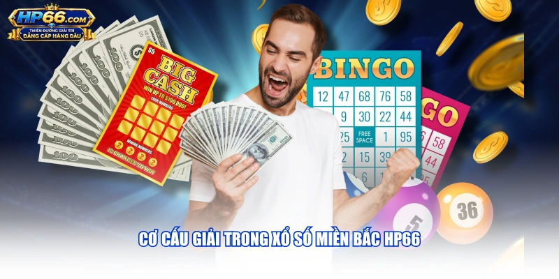 Cơ cấu giải trong xổ số miền Bắc HP66