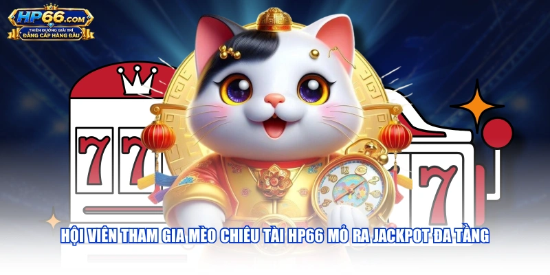 Hội viên tham gia Mèo Chiêu Tài HP66 mỏ ra Jackpot đa tầng