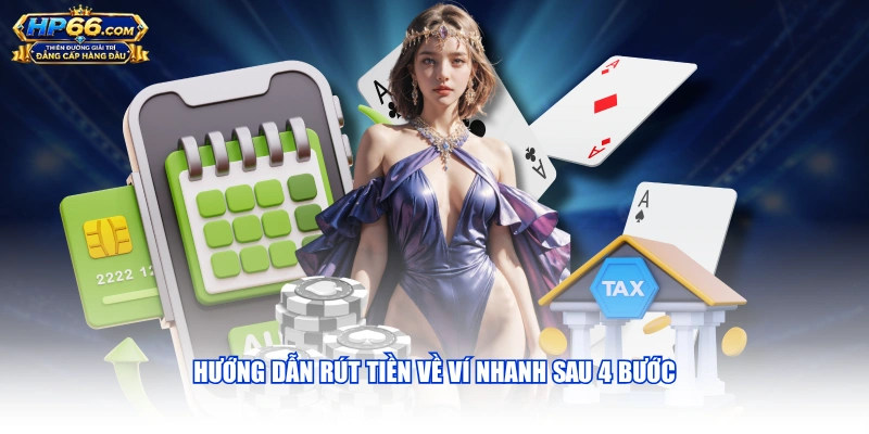 Hướng dẫn rút tiền về ví nhanh sau 4 bước