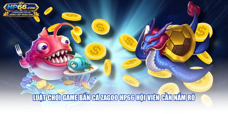 Luật chơi game Bắn Cá Zagoo HP66 hội viên cần nắm rõ